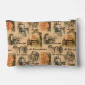 Moderne dames en huizen etui (Achterkant)