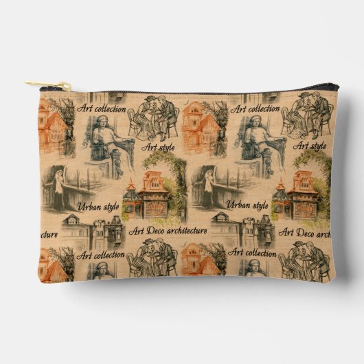 Moderne dames en huizen etui (Voorkant)