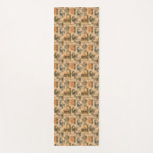 Moderne dames en huizen yogamat (Voorkant)