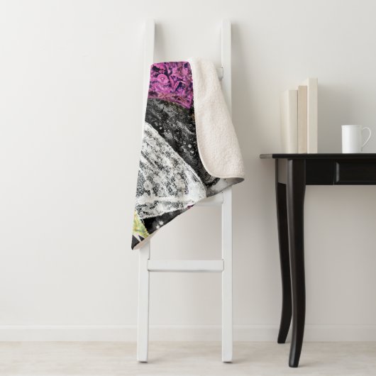 Moderne dames sherpa deken (In situ)