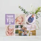 Moderne Dank Je Foto Universiteit Statistieken Pla Aankondiging (Staand voorkant)