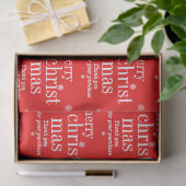 Moderne Dank je wel Kerstmis aankoop Tissuepapier (Geschenk)
