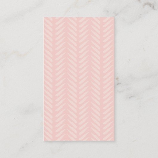 Moderne dank u voor uw bestelling met Logo Busines Visitekaartje (Achterkant)