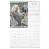 Moderne dankbaarheid foto kalender (Mar 2027)