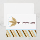 Moderne dankjewel notities (Voorkant / Achterkant)