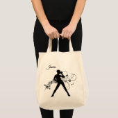Moderne Dans Persoonlijk Tote Bag (Voorkant (product))