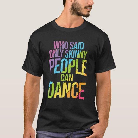 Moderne dansen voor een danser 2 t-shirt (Voorkant)
