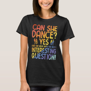 Moderne dansen voor een danser t-shirt