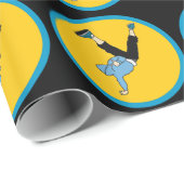 Moderne danseres voor hippe hopstijl cadeaupapier (Rol Hoek)