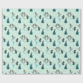 Moderne Dansers Cadeauverpakking Set Cadeaupapier (Vlak)