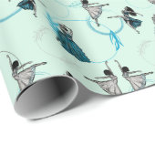 Moderne Dansers Cadeauverpakking Set Cadeaupapier (Rol Hoek)