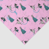 Moderne Dansers Cadeauverpakking Set Tissuepapier (Detail)