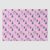 Moderne Dansers Cadeauverpakking Set Tissuepapier (Voorkant)