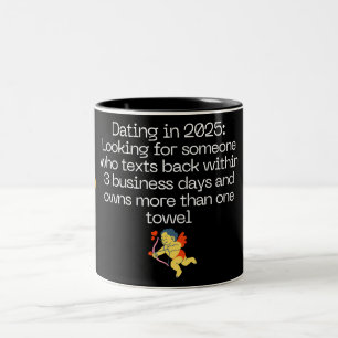 Moderne Dating Humor Koffie Mok sms-grap Si