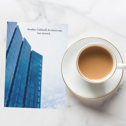 Moderne de Bouw Verticale Douanezaken die bewegen Aankondiging