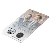 Moderne de Foto van de Vakantie van de Kalender 20 Magneet (Linkerzijde)