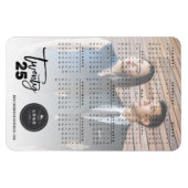 Moderne de Foto van de Vakantie van de Kalender 20 Magneet (Horizontaal)