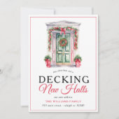 Moderne Decking Nieuwe Zalen Kerstdeur Bewegen Aankondiging (Voorkant)