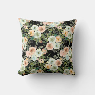 Moderne decor perzik bloem peonies kussen