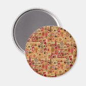 Moderne decoratieve abstracte magneet (Voorkant / Achterkant)