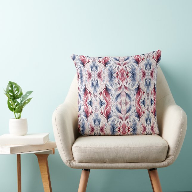 Moderne decoratieve blauwe accentkussens kussen (Stoel)