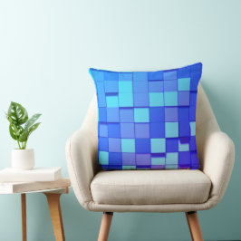 Moderne decoratieve blauwe accentkussens kussen
