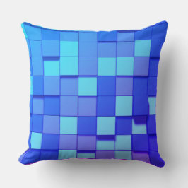 Moderne decoratieve blauwe accentkussens kussen