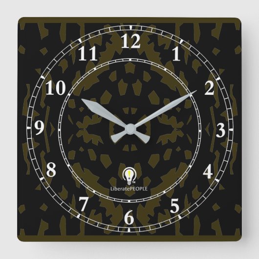 Moderne Decoratieve Designer#2 Wall Klok Online ko (Voorkant)