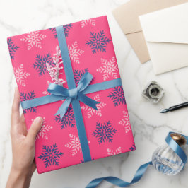 Moderne decoratieve hedendaagse romantische bruilo cadeaupapier