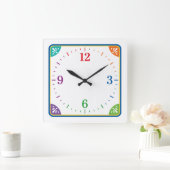 Moderne decoratieve klok voor thuis en kantoor (Huis)
