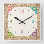 Moderne decoratieve klok voor thuis en kantoor (Voorkant)