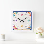 Moderne decoratieve klok voor thuis en kantoor (Huis)