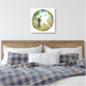 Moderne Decoratieve Kunst Canvas Afdruk (Insitu (Slaapkamer))