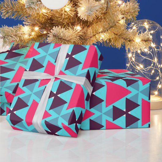 Moderne Decoratieve Premium Initiaal Tiener Verjaa Cadeaupapier (Feestdagen)