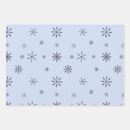 Moderne deegvlokken inpakpapier vel (Voorkant 2)