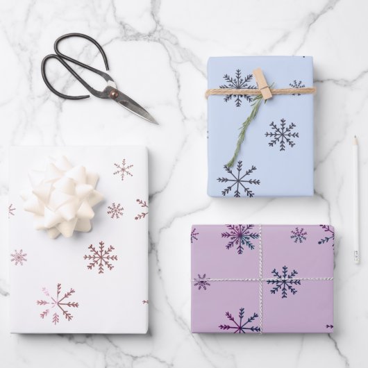 Moderne deegvlokken inpakpapier vel (Voorkant)