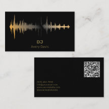 Moderne Deejay DJ-muziekbeat professionele QR-code