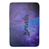 Moderne deep SpaceAbstract achtergrond Badmat (Voorkant Verticaal)