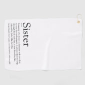 Moderne definitie van zwart-wit en witfilter golfhanddoek (Horizontaal)