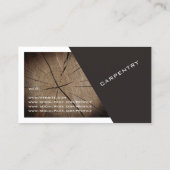 Moderne deklaag diagonaal en lijst visitekaartje (Achterkant)