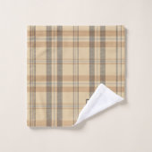 Moderne deklaag van het Gedekte Wit Bad Handdoek (Wasdoekje)