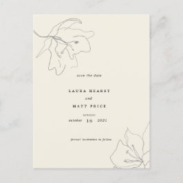 Moderne delicate eierschaal zachte bloemen aankondigingskaart