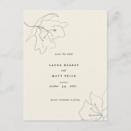 Moderne delicate eierschaal zachte bloemen aankondigingskaart