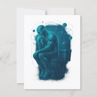 Moderne Denker Briefkaart