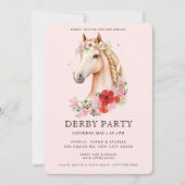 Moderne Derby Feest  Kaart (Voorkant)