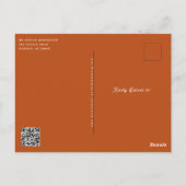 Moderne Desert Cactus Foto Bewaar de Datum Briefkaart (Achterkant)