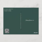 Moderne Desert Cactus Foto Bewaar de Datum Briefkaart (Achterkant)