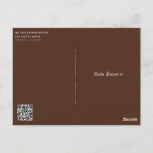 Moderne Desert Cactus Foto Bewaar de Datum Briefkaart (Achterkant)