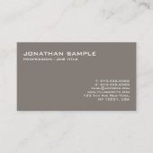 Moderne design Creative Simple Plain Trendy Visitekaartje (Voorkant)