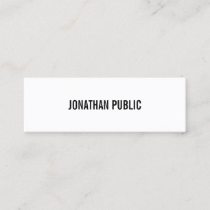 Moderne design, professionele, elegante, eenvoudig mini visitekaartje